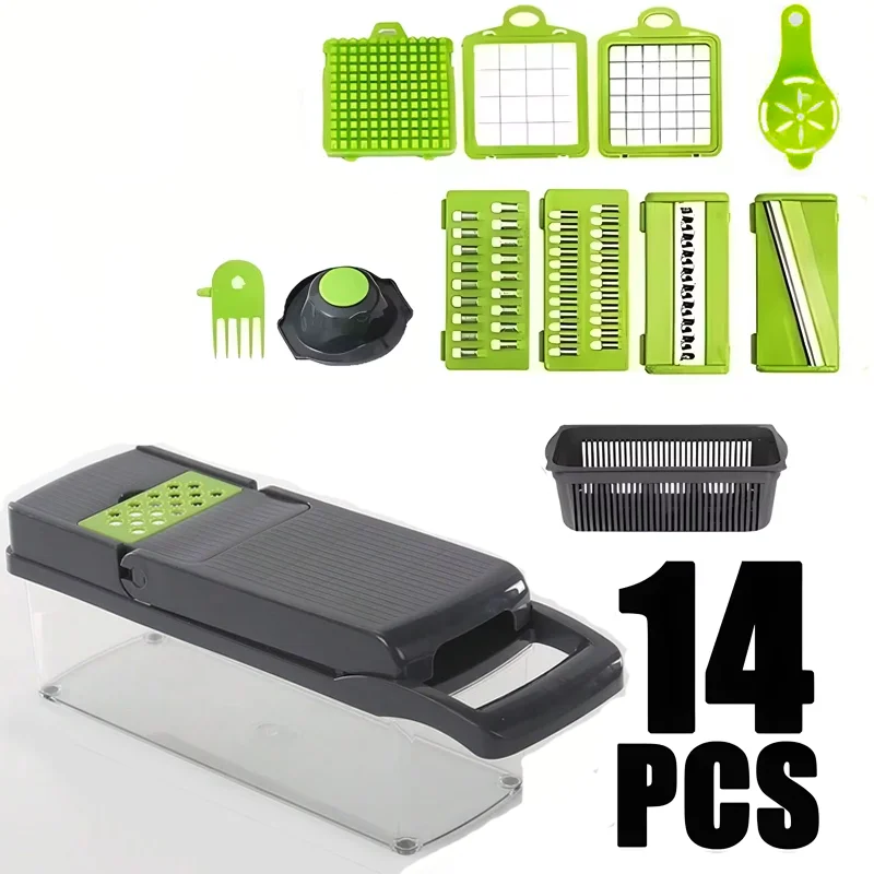 Wielofunkcyjna Krajalnica do Warzyw 14/16w1 – Niezastąpiona Pomoc w Twojej Kuchni!